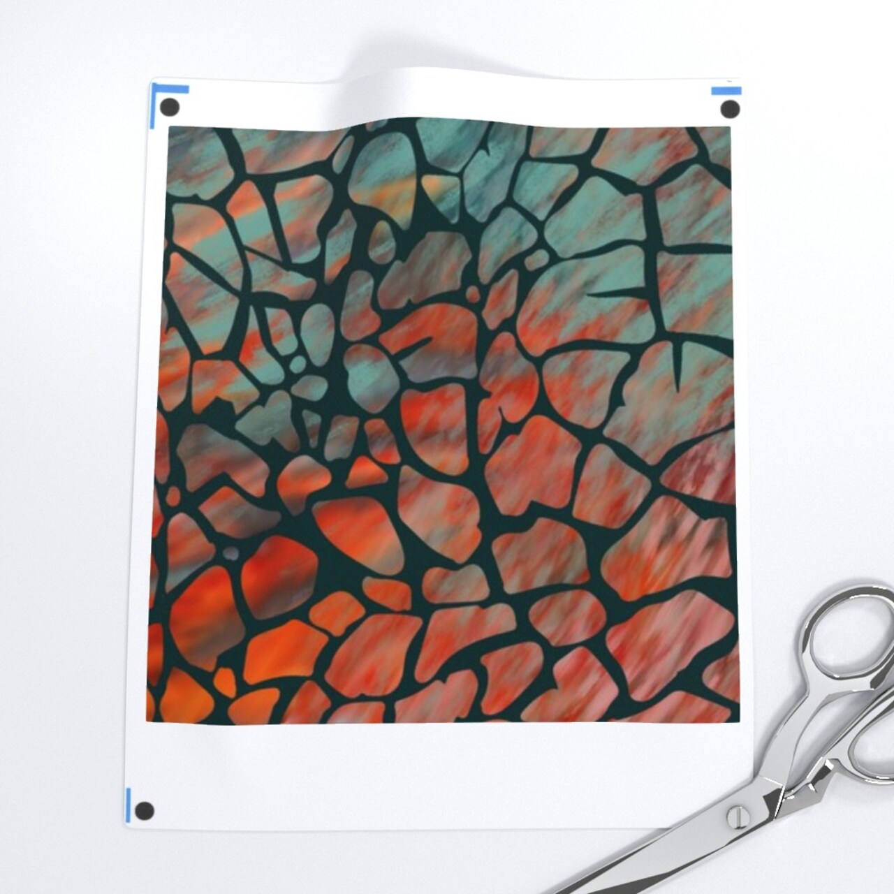 Animal Print Crocodile Alligator Whimsical Green Teal Red Orange Swamp Chic Custom Printed Fabric by Spoonflower Various Fabrics by the Yard or Fat Quarter
